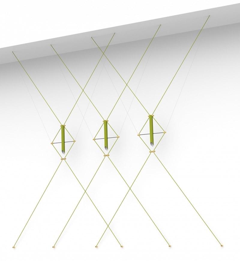 designheure Светодиодный настенный светильник из стали Mozaik Xcross3moz - Вид №3