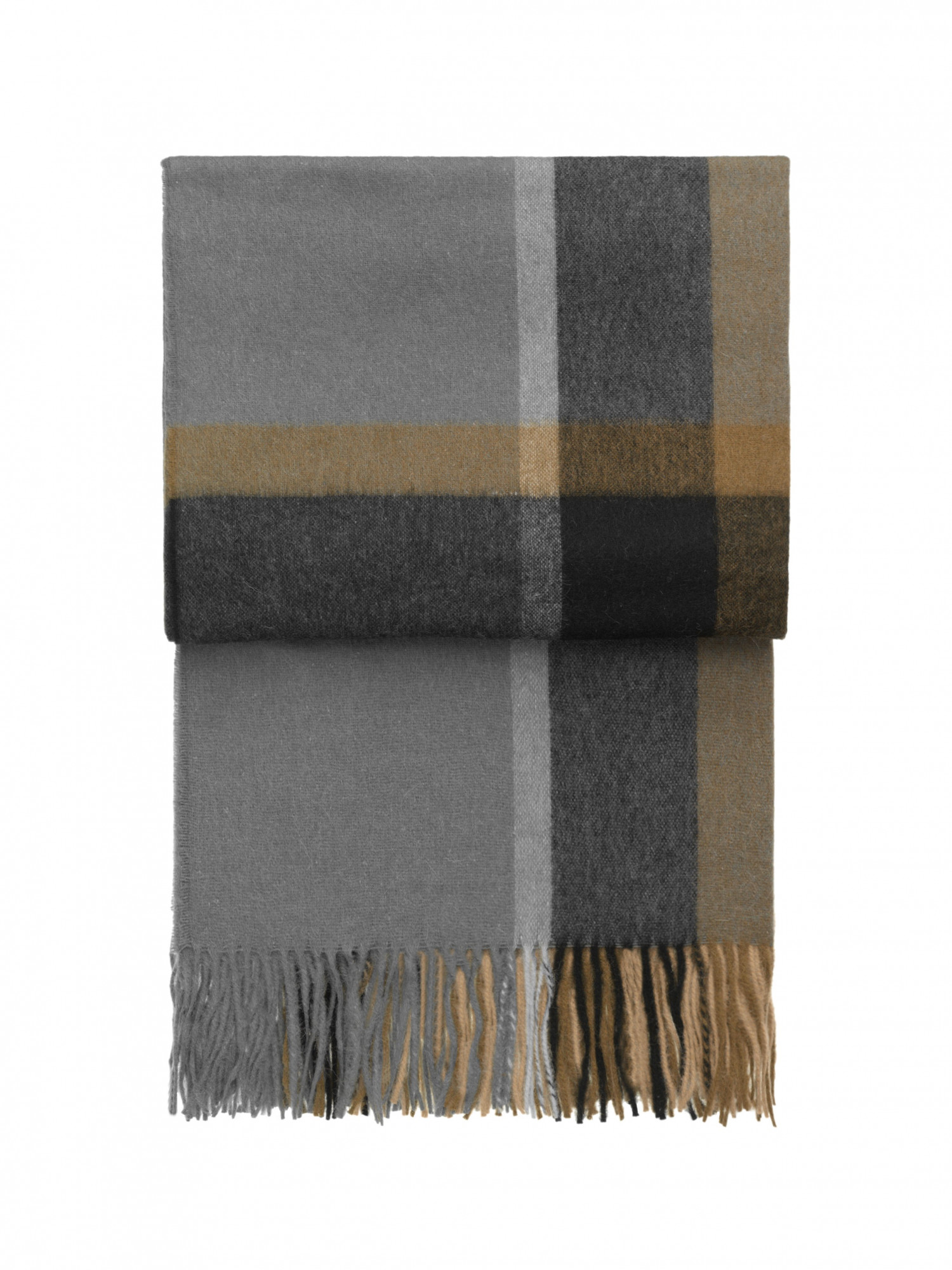 ELV-7066 Плед 130/200 , 50% альпака + 40% овечья шерсть + 10% микрофибра, 560 гр ELVANG Santreyd 