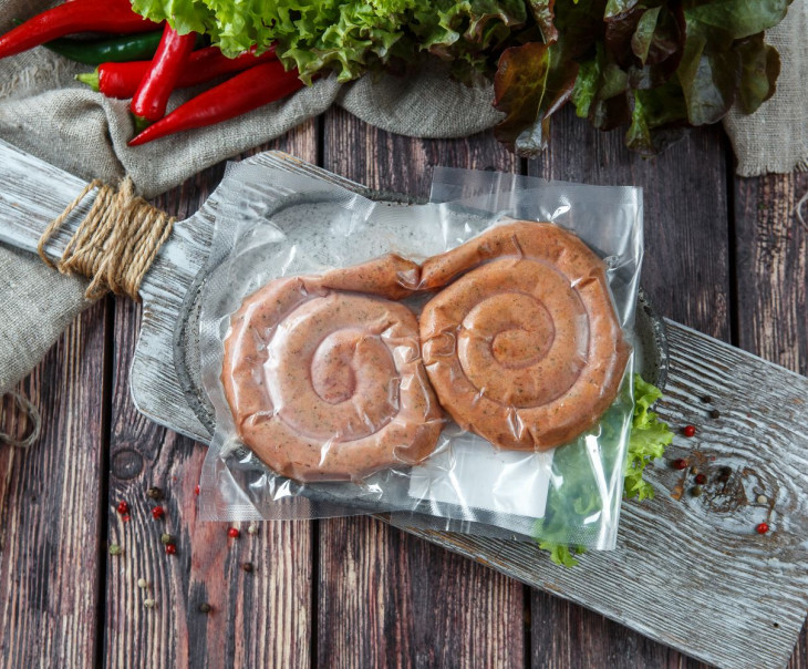4729 Колбаски свиные гриль "Люкс" (улитка) Вкусляндия  - Вид №2