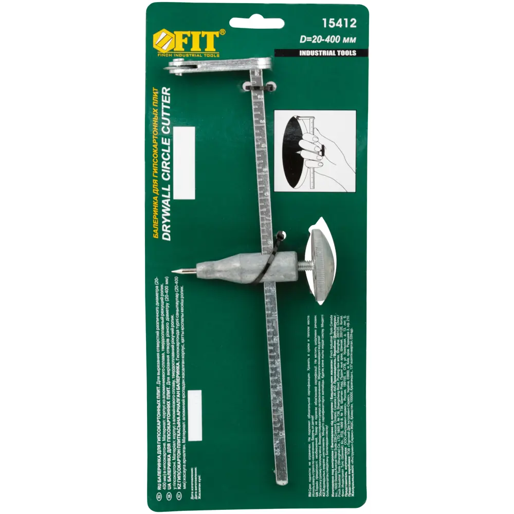 Балеринка для гипсокартонных плит, 12-400 мм 13331116 STLM-2139328 FIT  - Вид №1