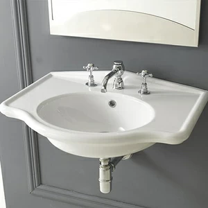 PA070000301 Подвесная раковина настенная овальная Disegno Ceramica  белая