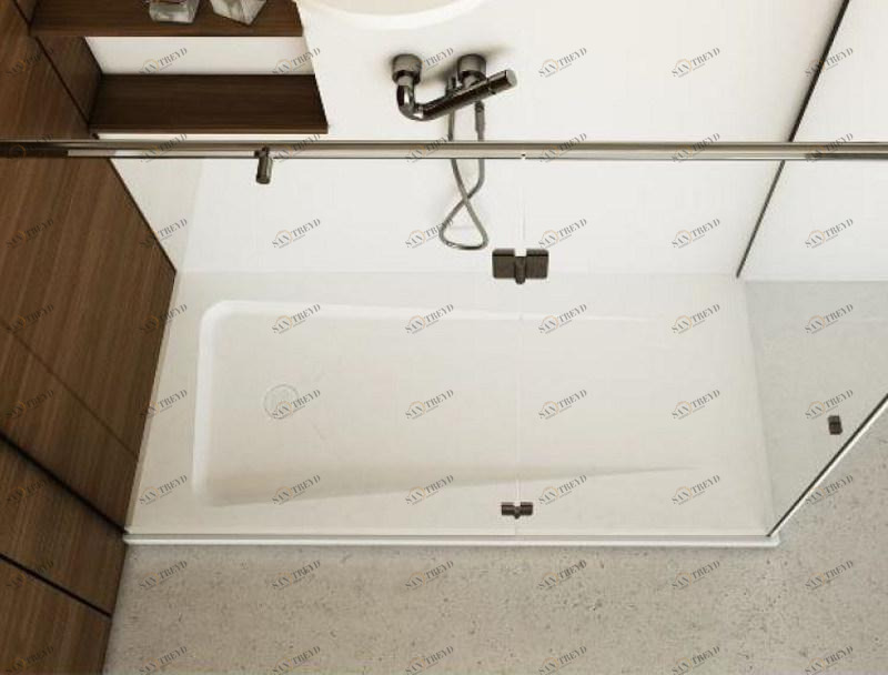 MOMA Design Прямоугольный встраиваемый душевой поддон  Zro 801800 