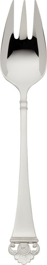65883 Robbe&Berking Вилка для овощей Robbe&Berking "Розенмустер" 23см (серебро 925+позолота) Серебро 925 