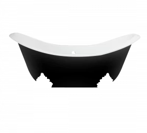 Gentry Home Bexley Cast iron bathtubs with feet Ral 9005 GH103024