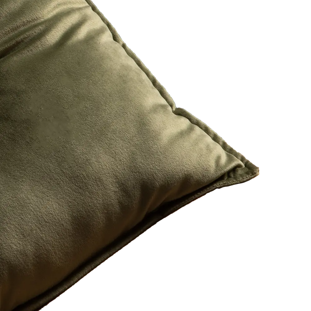 Подушка Бархат 43х43 см зелёная LINEN WAY STLM-2036927 - Вид №2