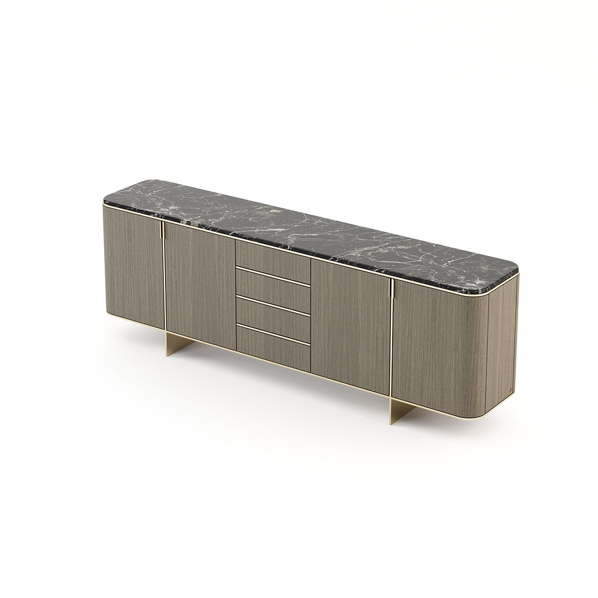 103650 Сервант мрамор LasKasas Dean - Вид №1