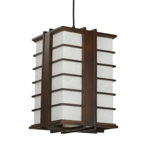 Подвес Etnos 1xE27x60 Вт, металл, цвет тёмное дерево 11251569 STLM-2074236