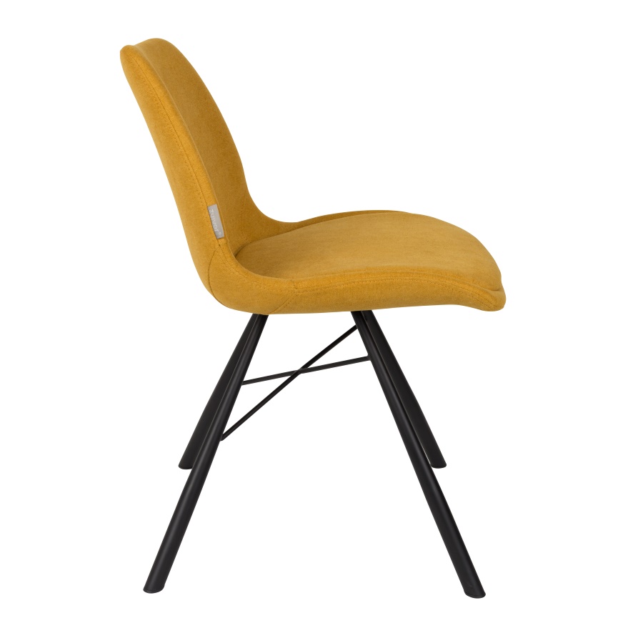 Стул Brent горчичный Zuiver 1100319 - Вид №5