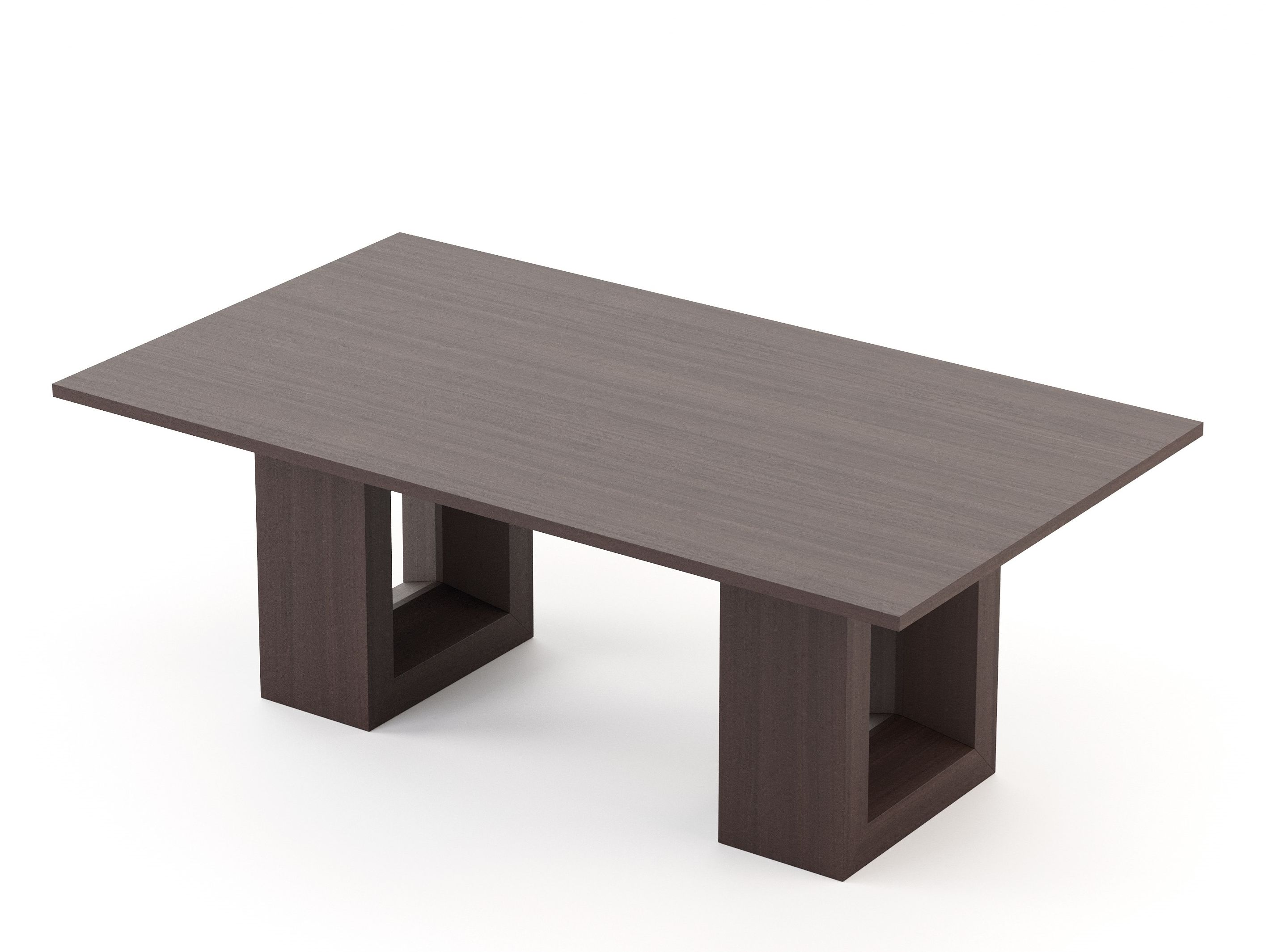 Прямоугольный обеденный стол из шпона Stylish Club ARCH-00082407 - Вид №13