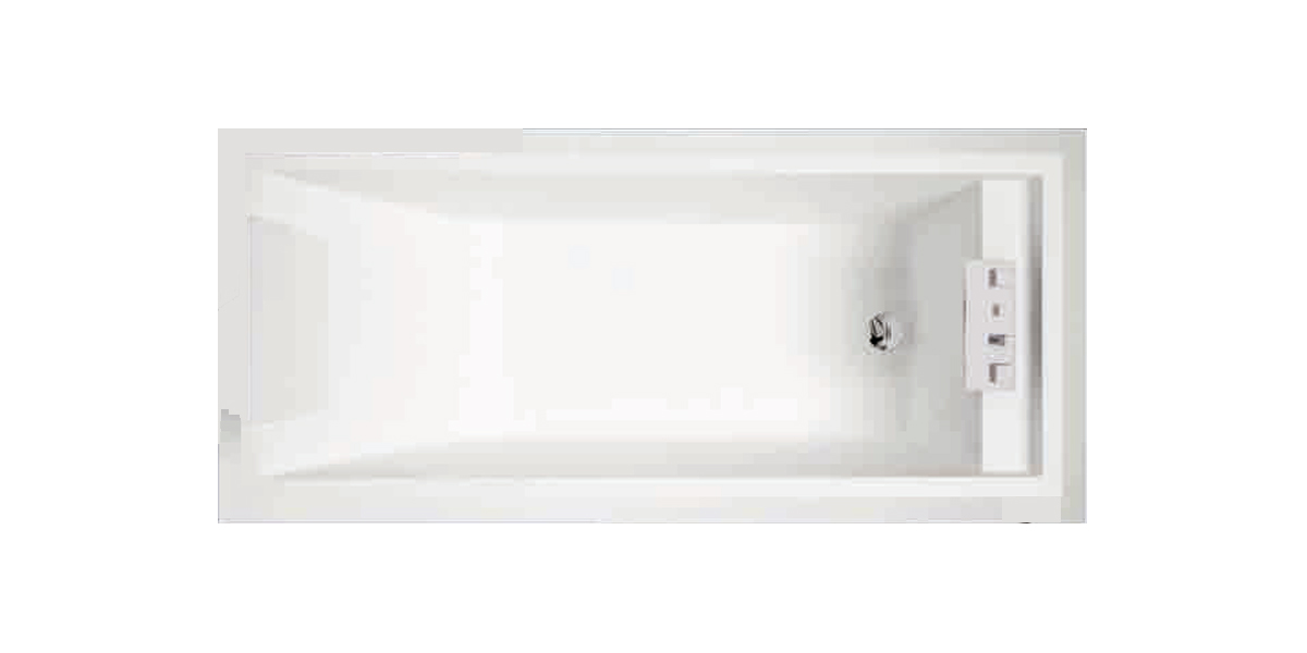 Ванна Standard Novellini SENSE 4 с набортным смесителем и панелями из белого ореха SE42190802U2Q - Вид №2