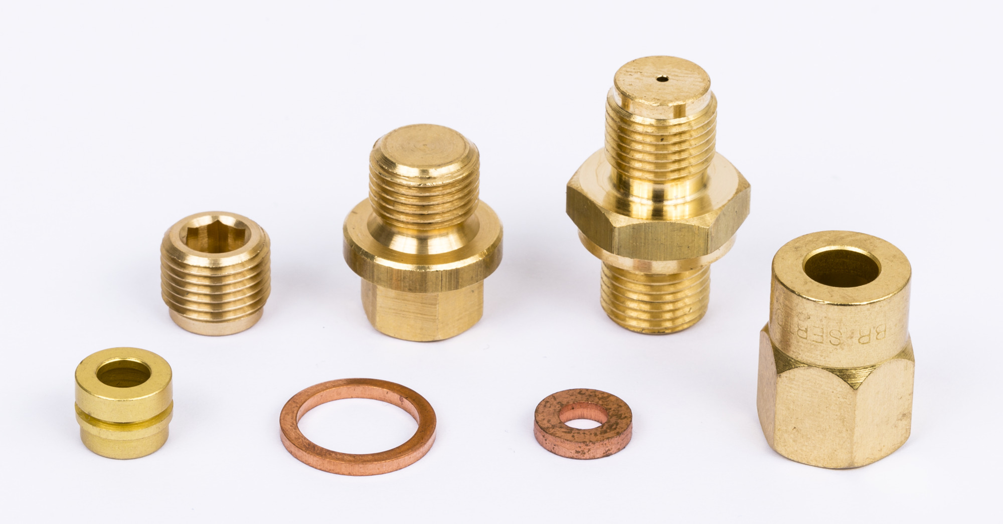 Danfoss Сборочный комплект для пилотного регулятора Монтаж. компл. для имп.трубок для PCV(A, 003G1599  - Вид №1