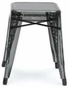 Tolix Низкий стальной табурет H