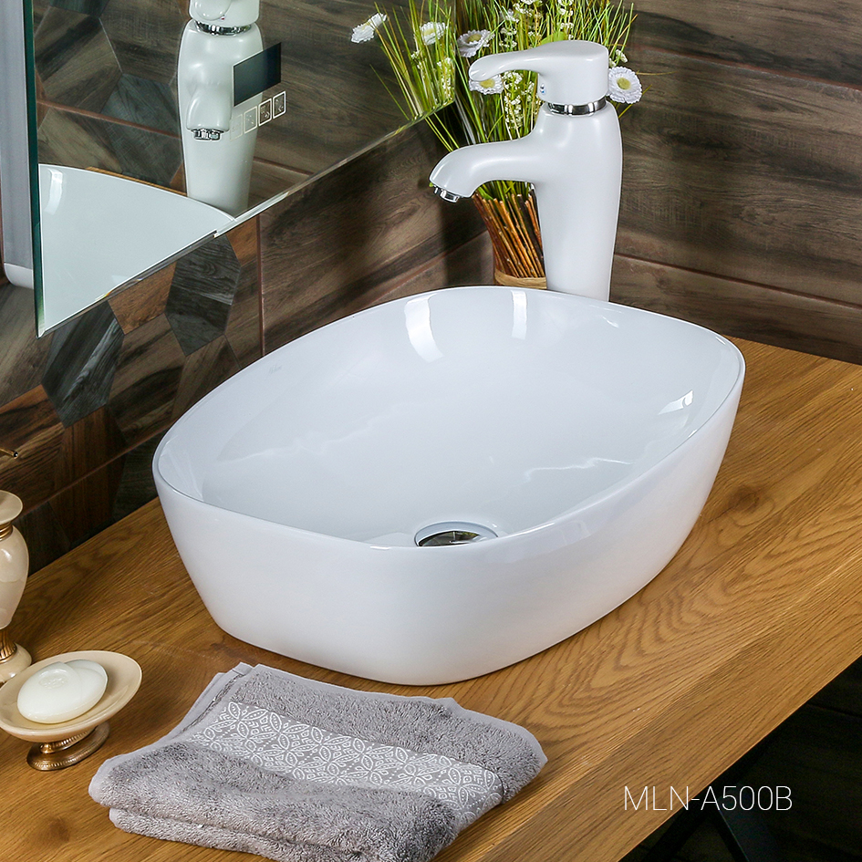Накладная раковина melana mln-a500b A500B-805