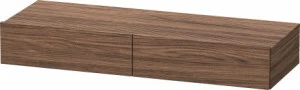DS827102121 Полочка с ящиком DuraStyle #DS8271 1200 x 440 мм Орех темный декор