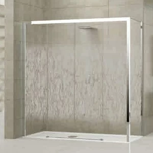 Двери в нишу 182 см ROSE ROSSE 2A Novellini ROSE ROSSE с принтом Rose 2