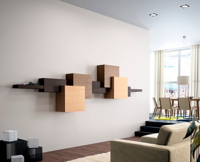 107345 Модульная настенная композиция 04 La Ebanisteria Collage