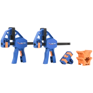 Набор струбцин Dexter 150 мм, 2 шт., угловые насадки