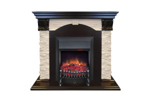16273248 Каминокомплект DUBLIN LUX STD/EUG AO FOBOS BL 10016128 RealFlame