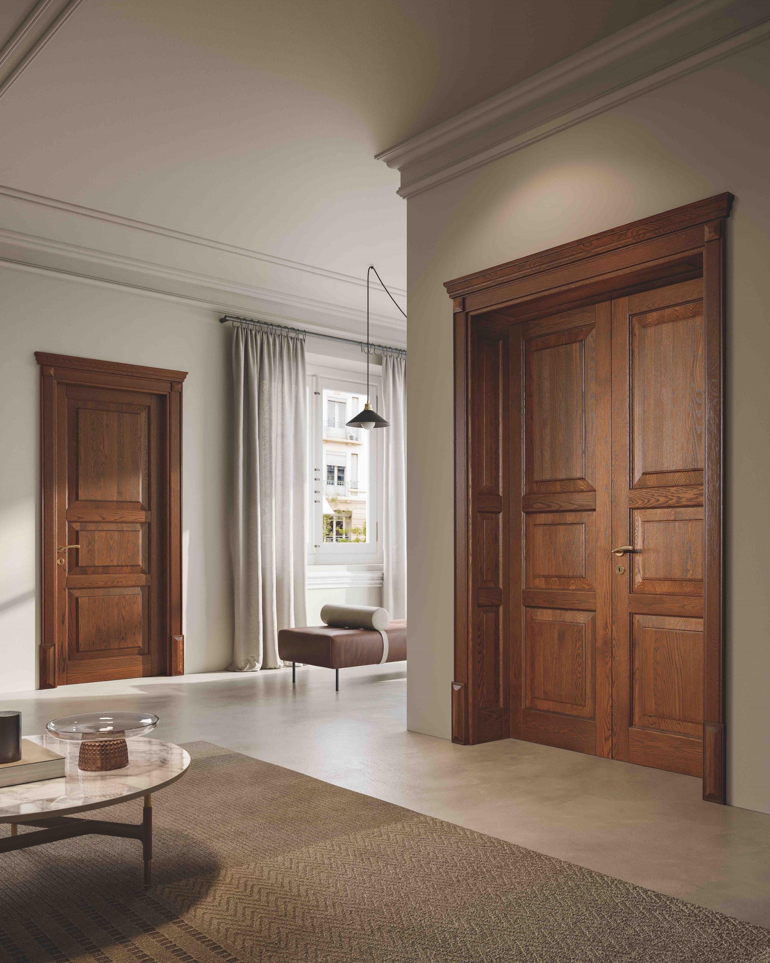 Классический стиль твердой древесины двери GAROFOLI 110 E LODE ARCH-00118830 - Вид №9