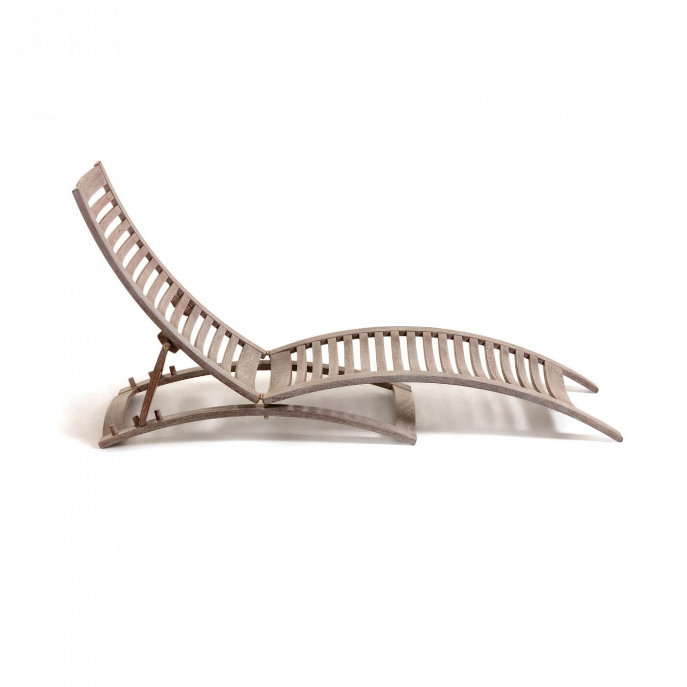 072531 Шезлонг cерый La Forma Lucien