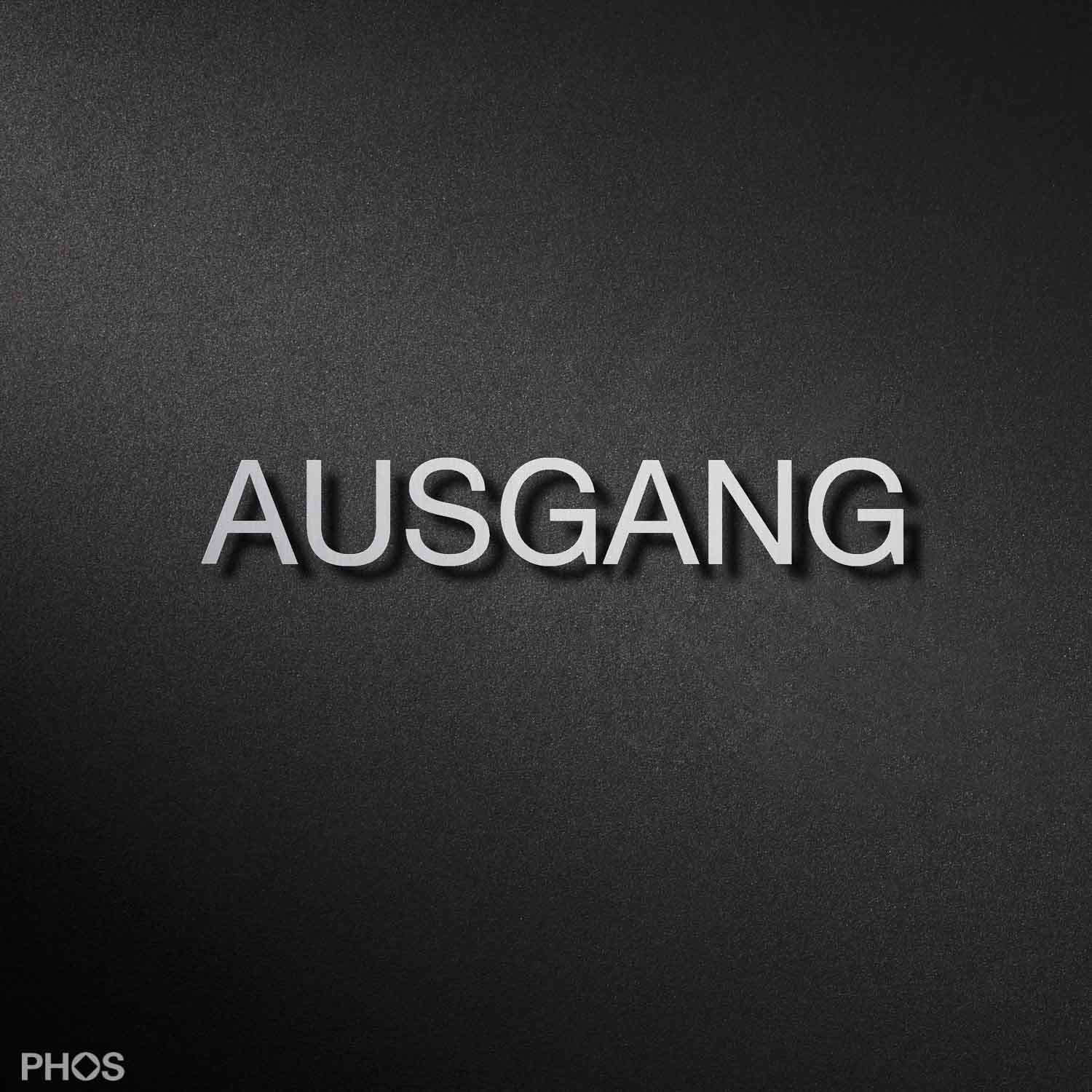 B0302-40 Выход надписи, высота кепки 40 мм PHOS 