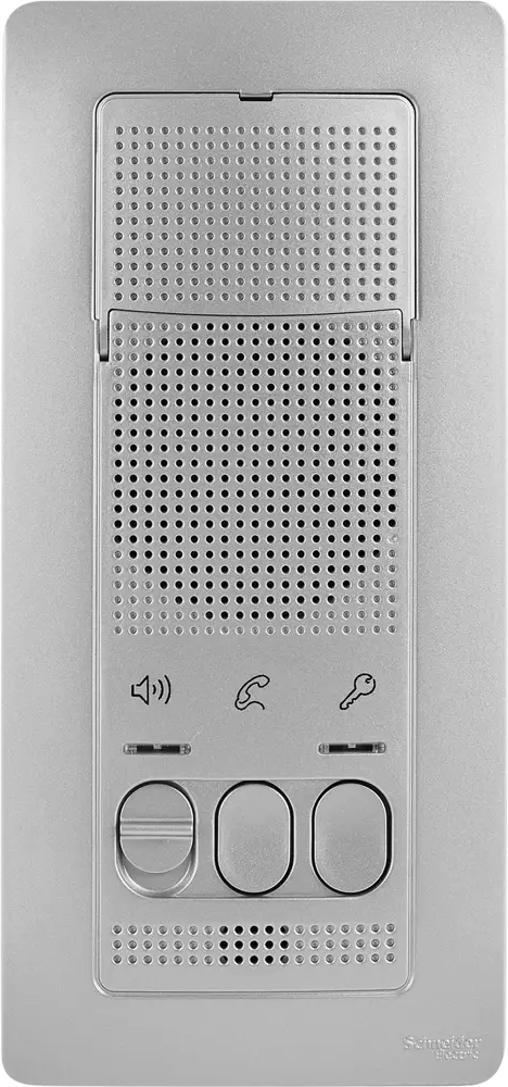 86778510 Аудиодомофон Systeme Electric Blanca цвет алюминий STLM-0071540