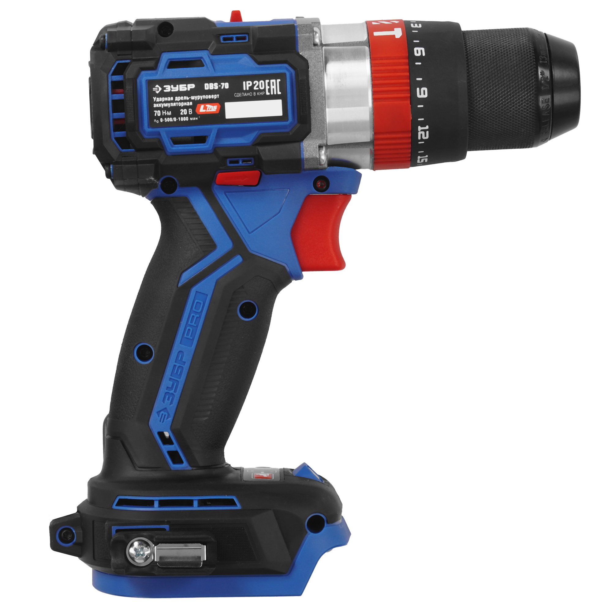 Дрель-шуруповерт ЗУБР DBS-70   , Без ЗУ, Без АКБ 9276004 STDN-0120147 - Вид №1