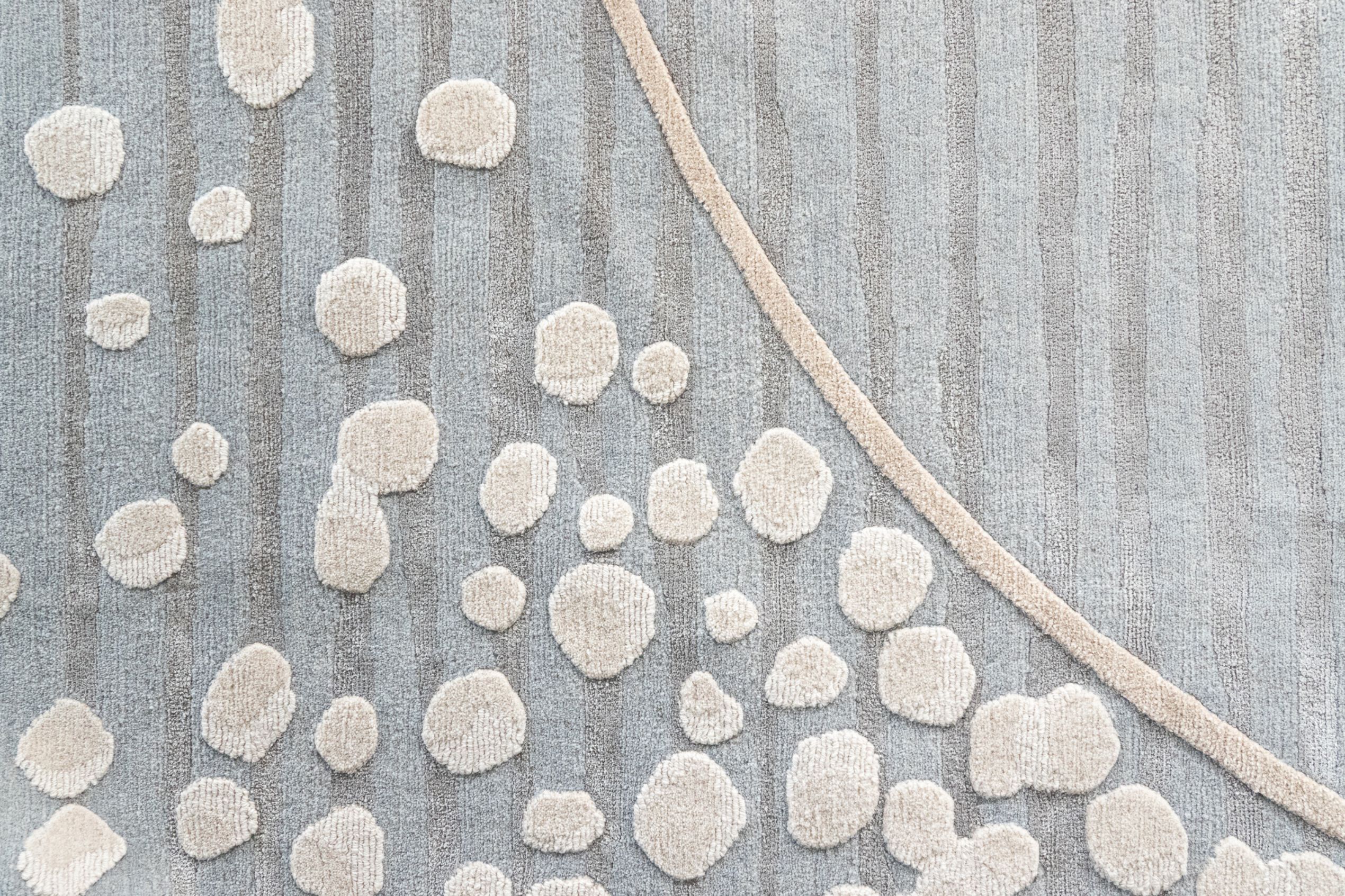 Круглый ковер ручной работы Tapis Rouge абстракция ARCH-00052372 - Вид №7