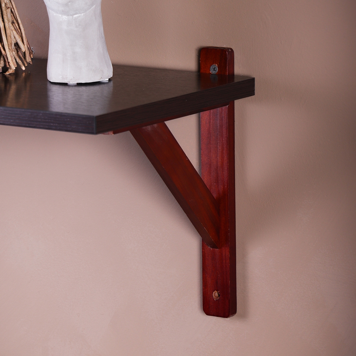 Кронштейн  Деревянный № 15, 200x250 мм, орех LJPS0103 Public Steel Россия  - Вид №6