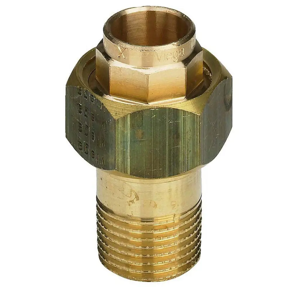 Соединитель пайка 22 мм x 3/4" разъём наружная резьба медь 101558 82109524 STLM-2204092 Viega  - Вид №1