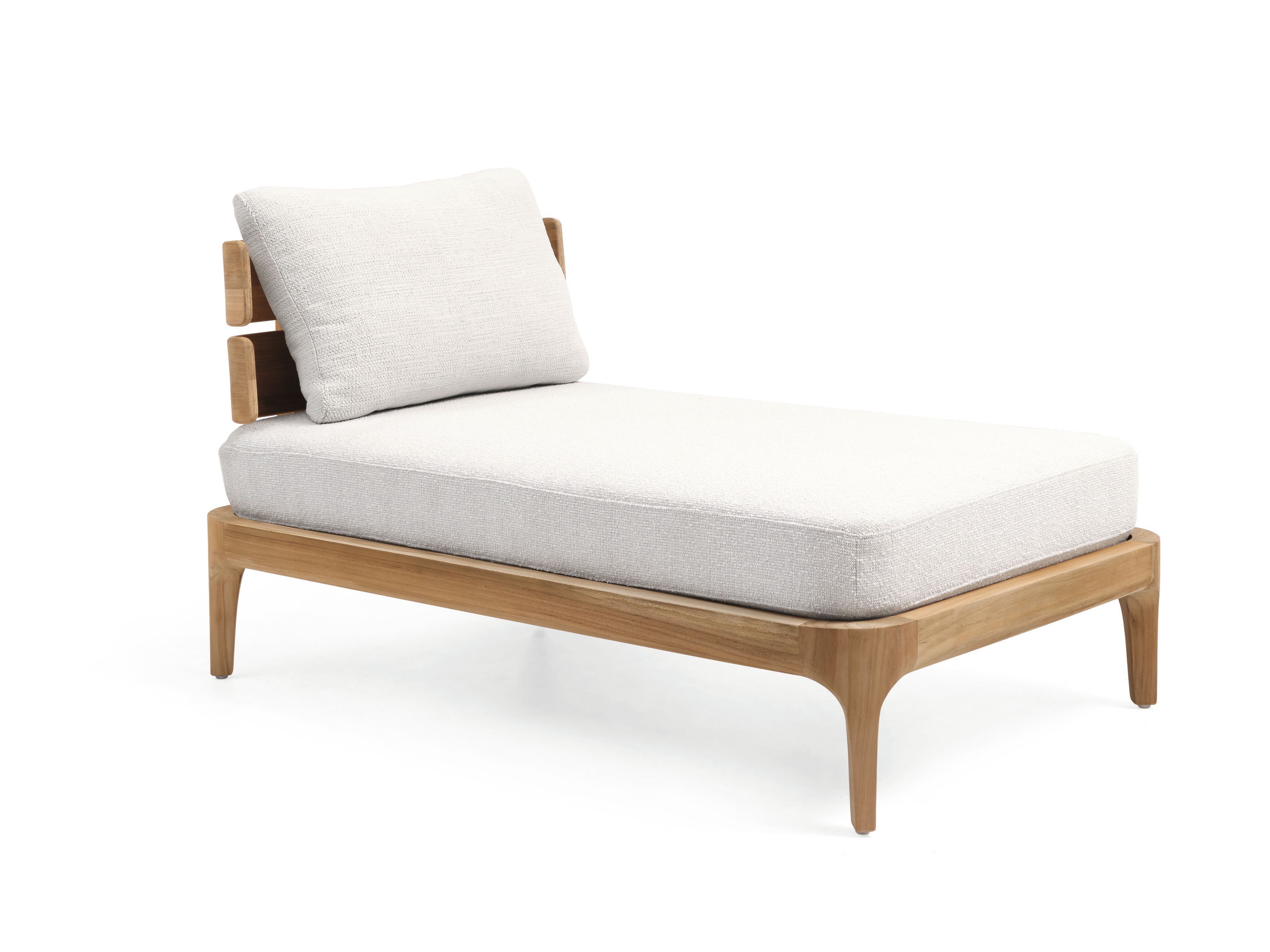 Chaise longue in teak Gervasoni Gervasoni Outdoor ARCH-00030990 - Вид №1