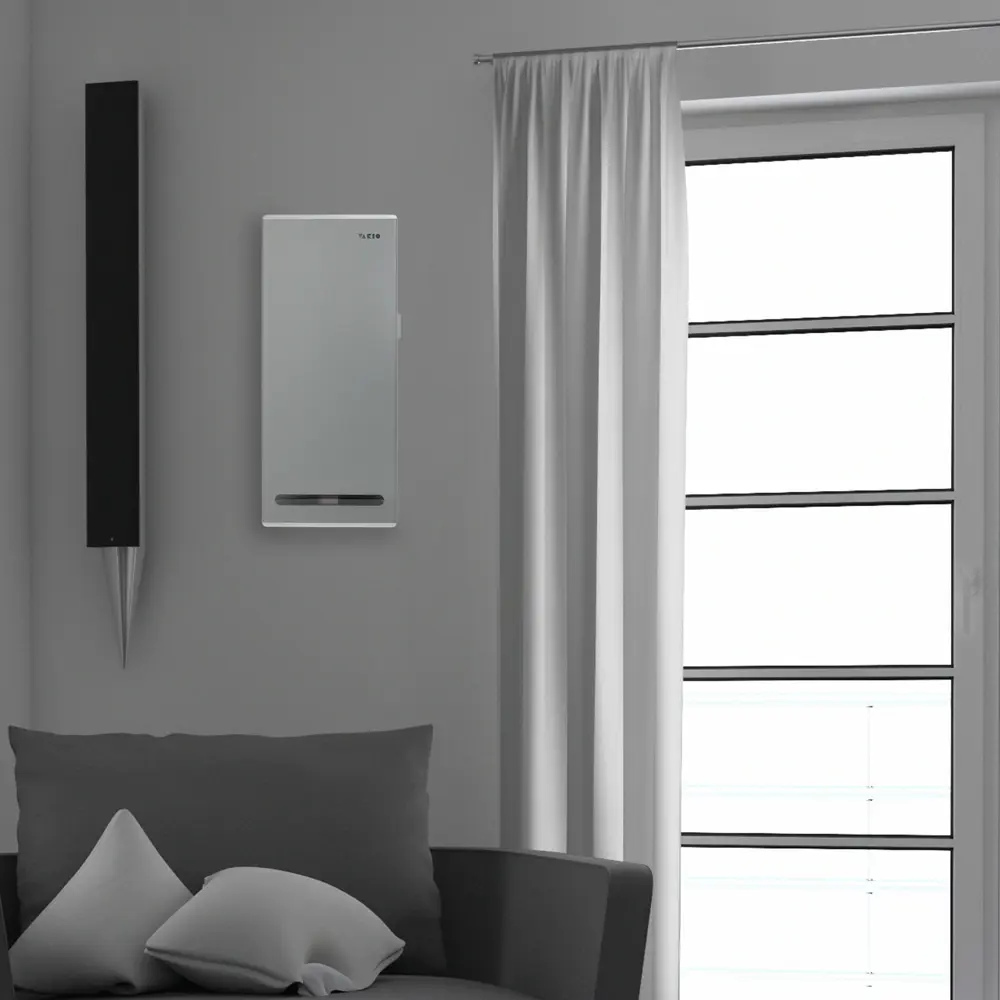 Рекуператор Vakio Window Smart Space Gray 38 дБ 120 м3/ч цвет серебристый 88718824 STLM-2145175  - Вид №3