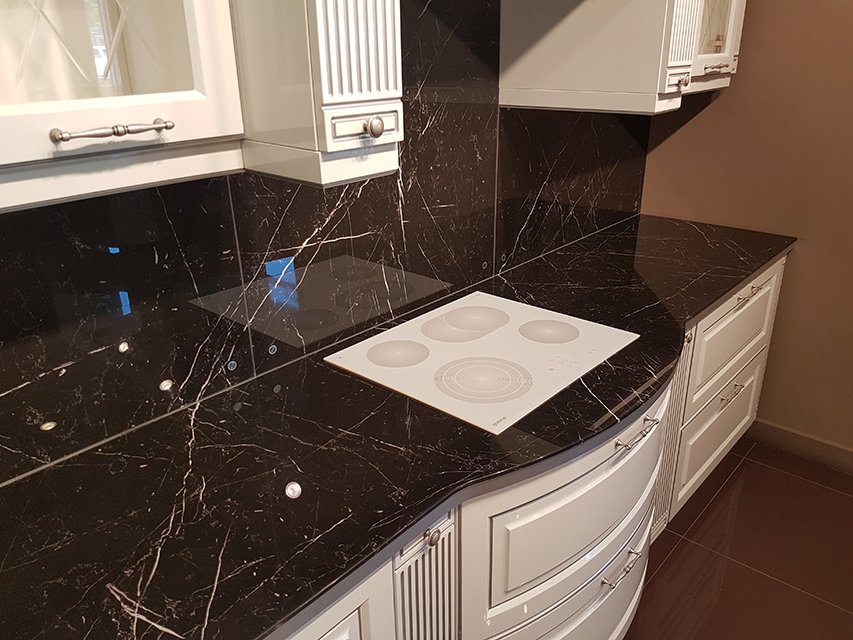 Столешницы для кухни - Неро маркина C-VD LIGRON LIST474 171 - Вид №7