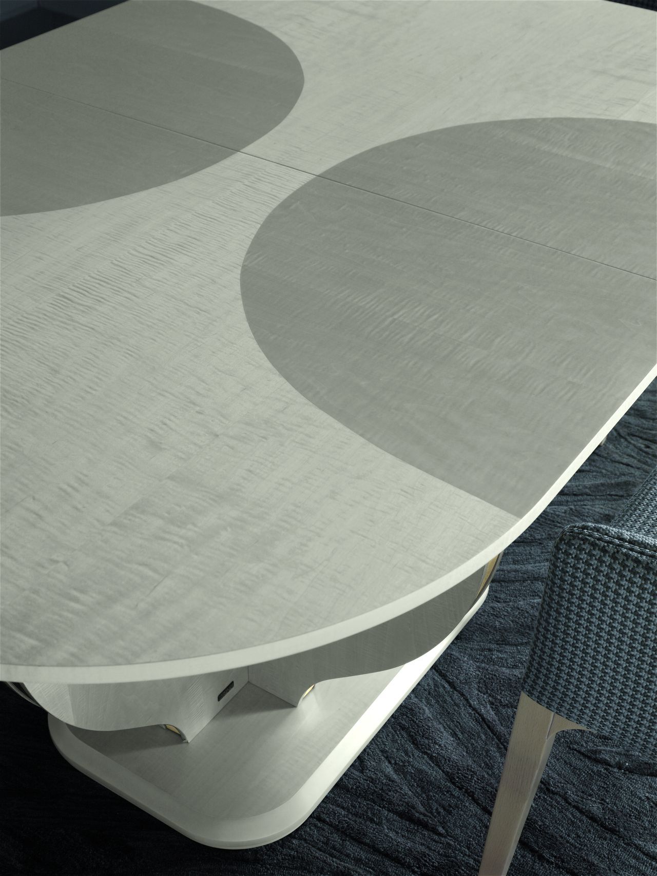 Выдвижной деревянный стол со скульптурным основанием Hurtado Evolution ARCH-00021729 - Вид №4