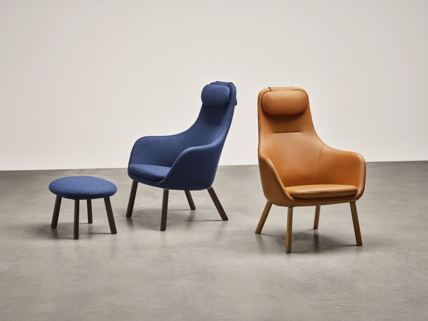 Тканевое кресло с подголовником VITRA HAL Lounge ARCH-00081015 - Вид №20