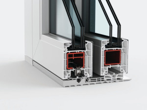 ПВХ/алюминиевый раздвижной подъемник