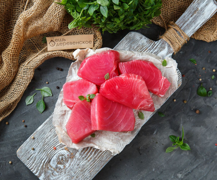 3326 Тунец желтоперый филе Дмитрий Носов и Сергей Копейкин Вкусляндия  - Вид №1