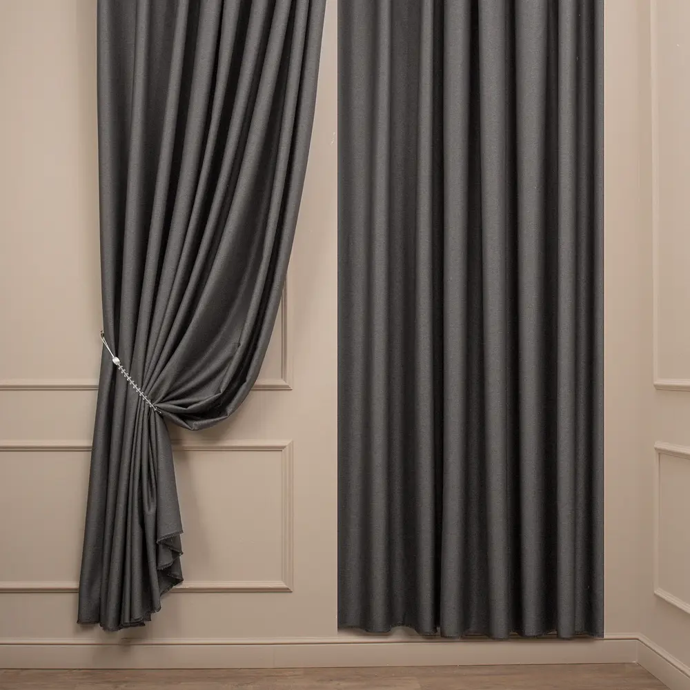 Ткань 1 п/м жаккард Suit 280 см 450 г/м² цвет серо-коричневый 89462584 STLM-2139369 TEX REPUBLIC 