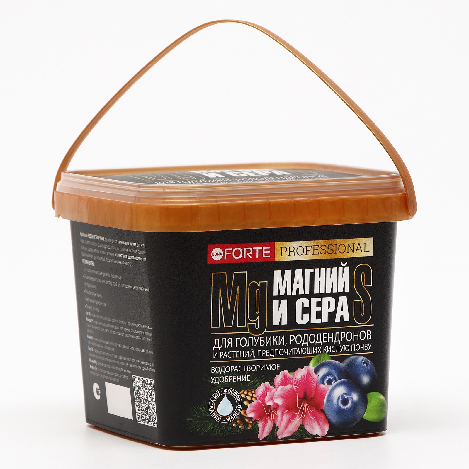 91083388 Удобрение водорастворимое для голубики Bona Forte с серой и магнием 1 л STLM-0475459 БОНА ФОРТЕ