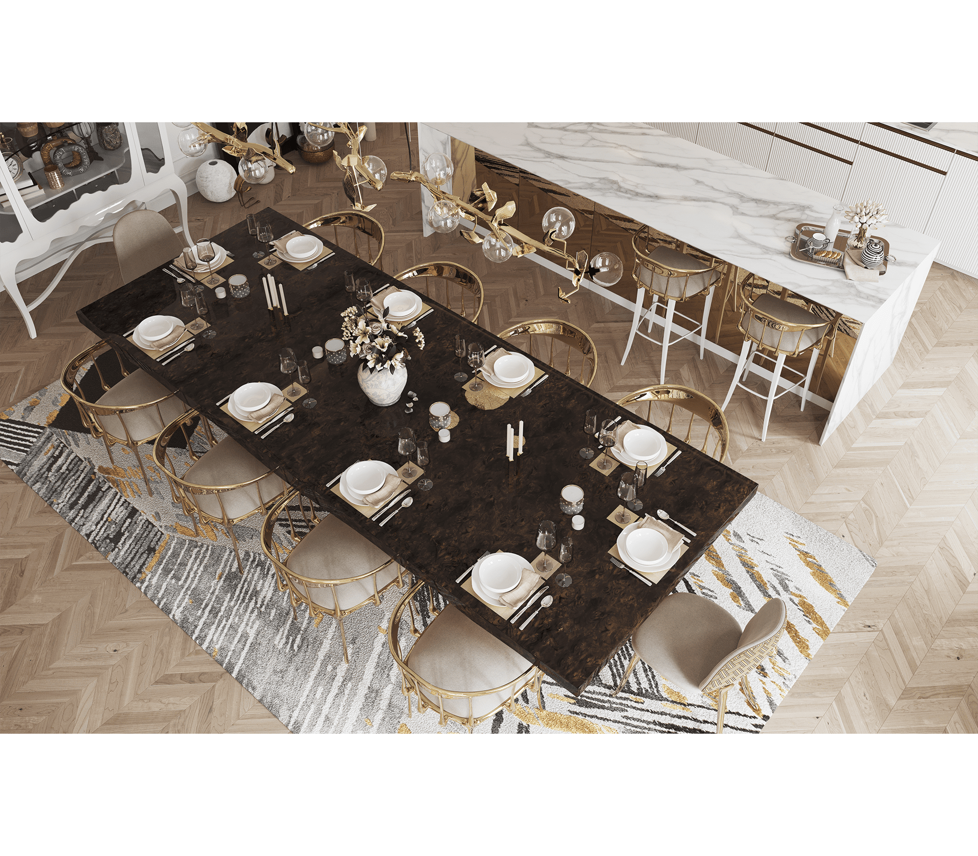 0-124 Обеденный стол Metamorphosis  Boca Do Lobo  - Вид №8