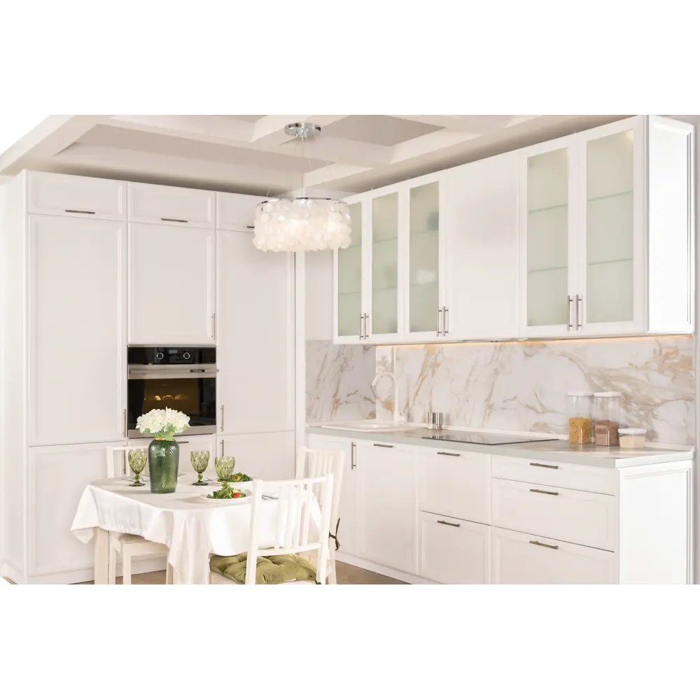 Фасад для кухонного шкафа Реш 33.1x102.1 см Delinia ID МДФ цвет белый 82011429 STLM-2131416 - Вид №6