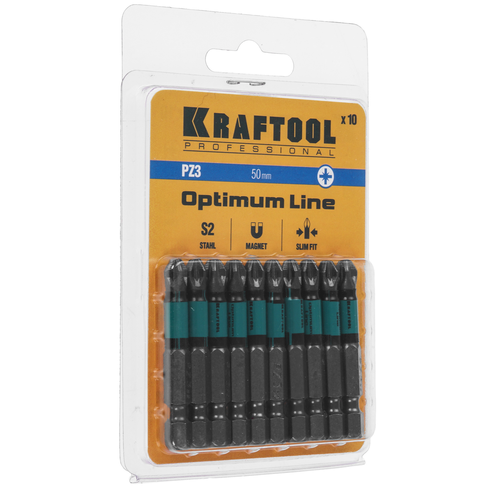 Набор бит KRAFTOOL 26124-3-50-10 9108192 STDN-0077706