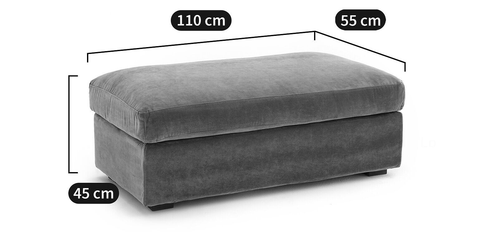 Тканевая мягкая подставка для ног AMPM NEO CHIQUITO ARCH-00090388 - Вид №10