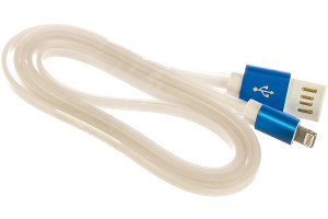 16205367 Кабель USB 2.0 AM/Lightning 8P, 1 м, мультиразъем USB A, синий, металлик, CC-ApUSBb1m Cablexpert