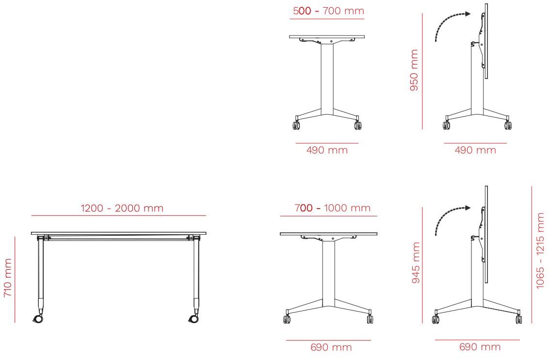 Mara Складной тренировочный стол sun-id-1428242 - Вид №5