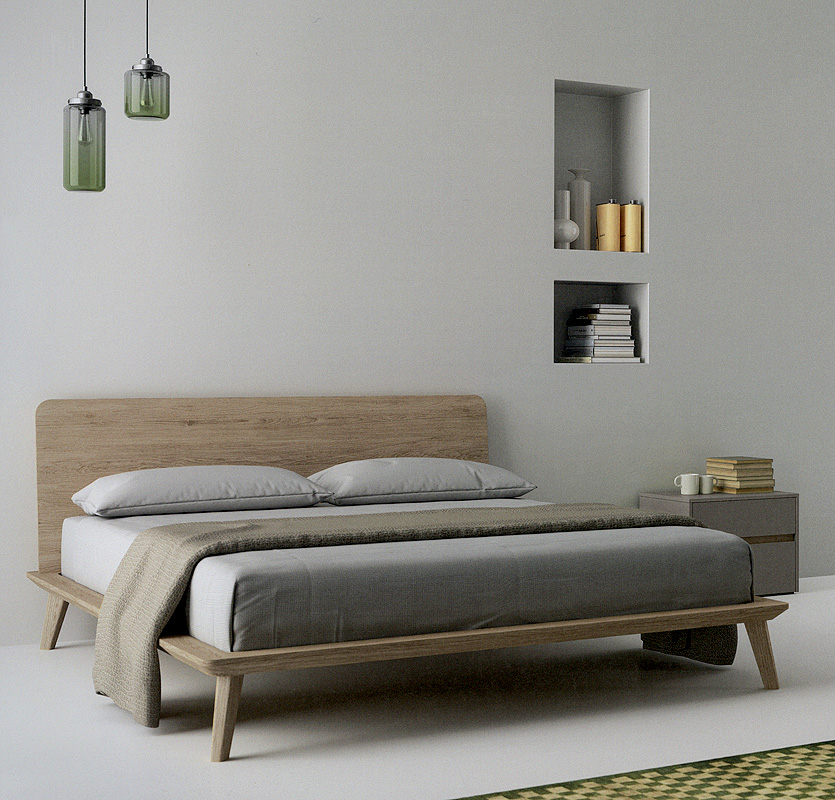 Кровать EASY DALL'AGNESE GLEAR0160  - Вид №1