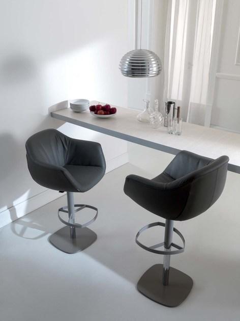 Ozzio Italia Стул кожаный с газлифтом  S550  - Вид №1