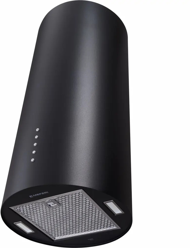 91534053 Островная вытяжка Meferi TUBE35BK ULTRA 35 см цвет черный STLM-0874451
