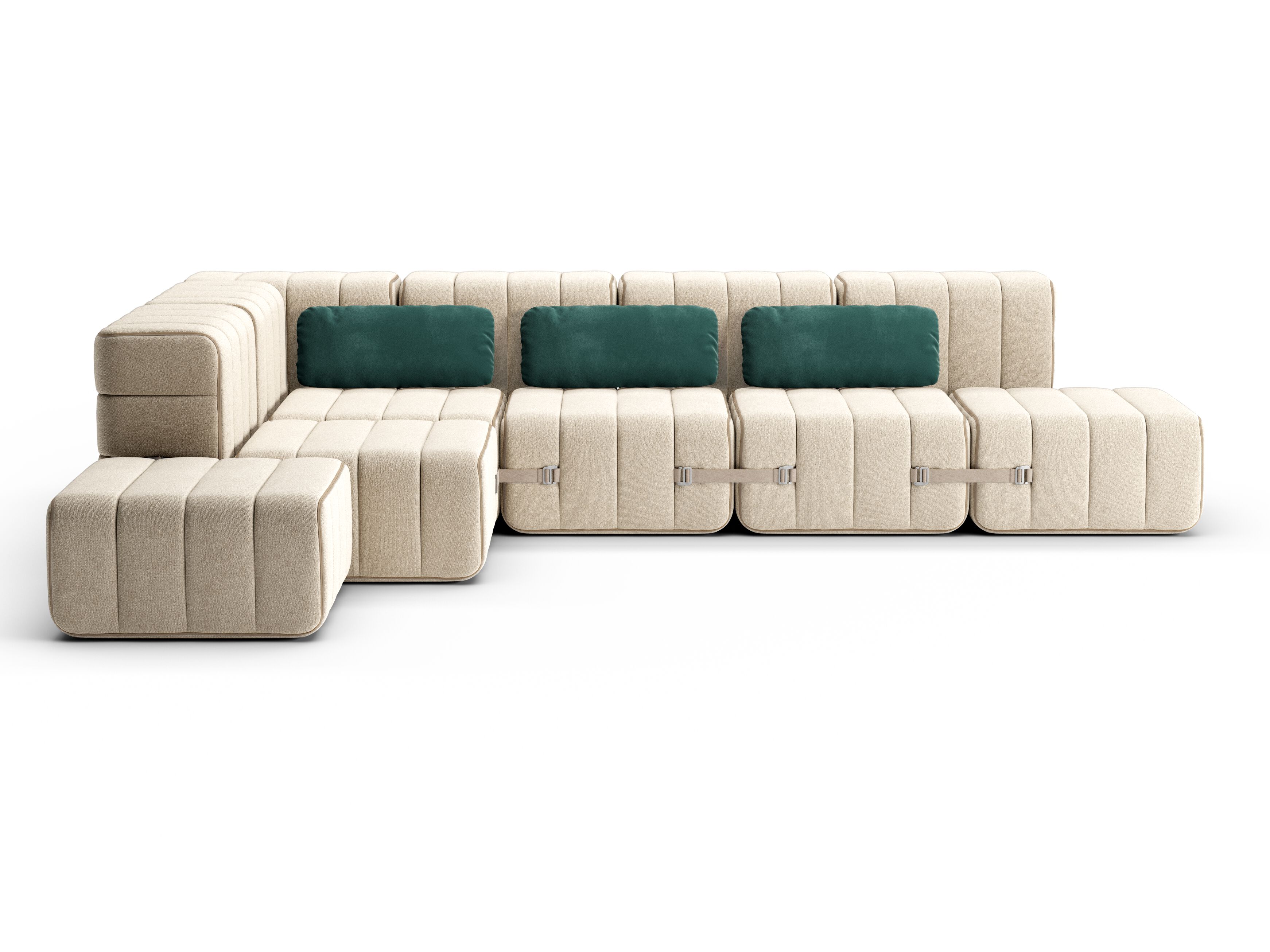 Ткань сплошной цвет подушка для дивана AMBIVALENZ Curt ARCH-00004652 - Вид №13