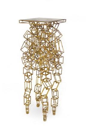 BRABBU Сервисный столик из латуни sun-id-1381847 - Вид №1